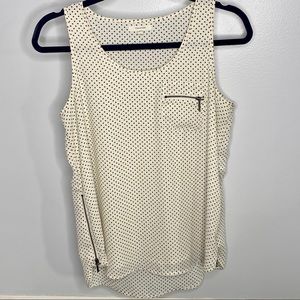 Ivory Polka Dot Blouse